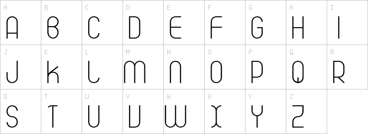 Uppercase characters