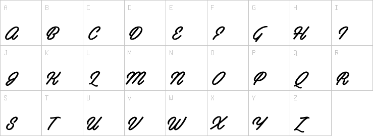 Uppercase characters