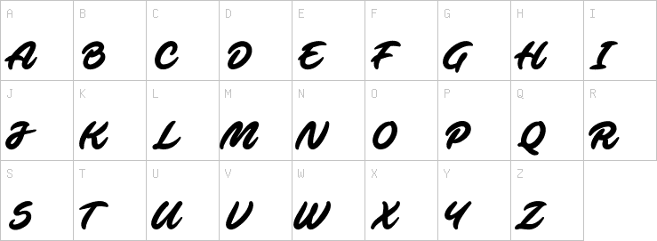 Uppercase characters