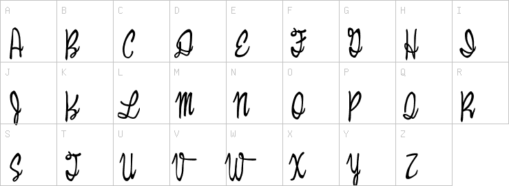 Uppercase characters