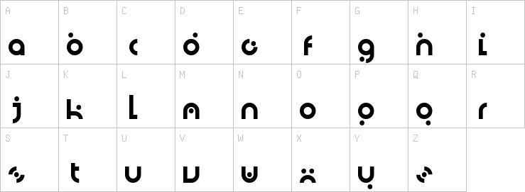 Uppercase characters