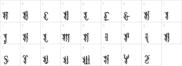 Uppercase characters