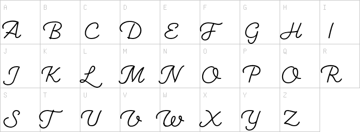 Uppercase characters