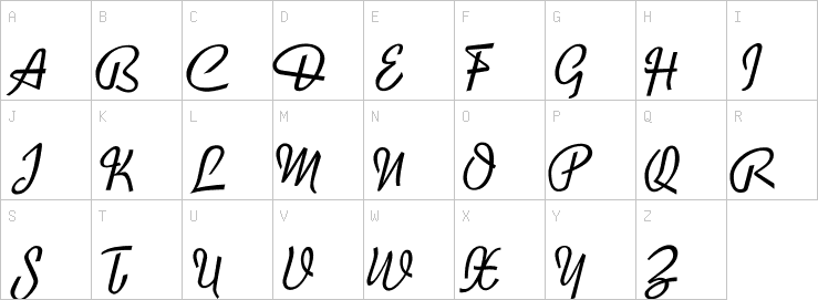 Uppercase characters