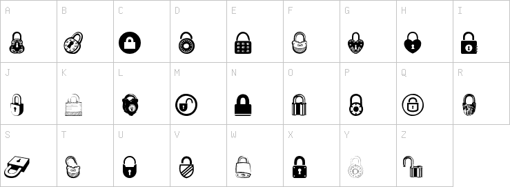 Uppercase characters