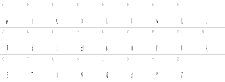 Uppercase characters