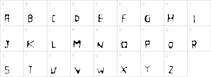 Uppercase characters