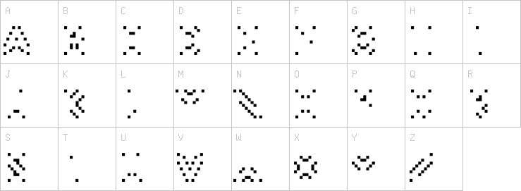 Uppercase characters