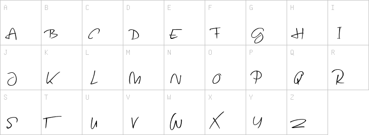 Uppercase characters