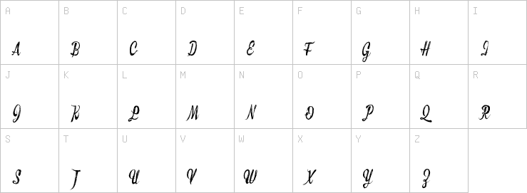 Uppercase characters