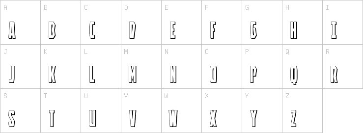 Uppercase characters