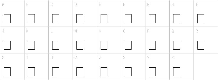 Uppercase characters