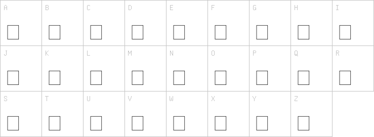 Uppercase characters