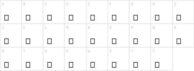 Uppercase characters