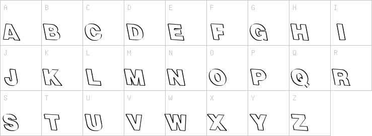 Uppercase characters