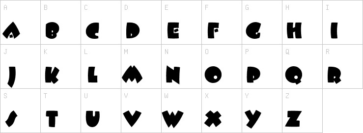 Uppercase characters