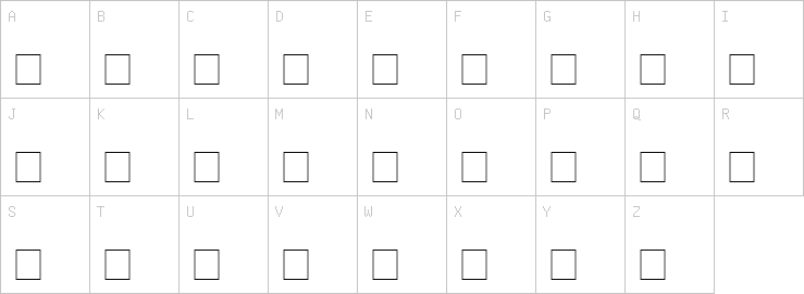 Uppercase characters