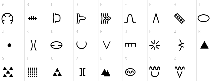 Uppercase characters