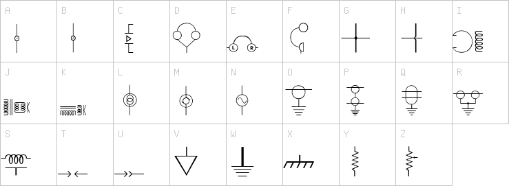 Uppercase characters