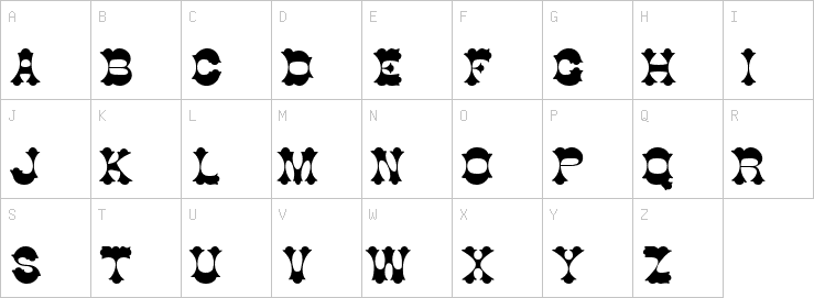 Uppercase characters