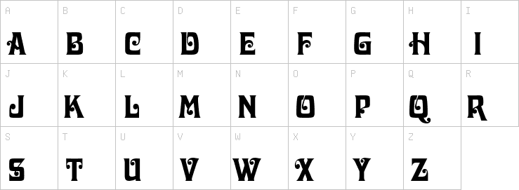 Uppercase characters