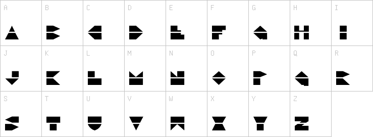 Uppercase characters