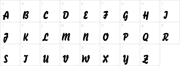 Uppercase characters