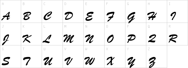 Uppercase characters