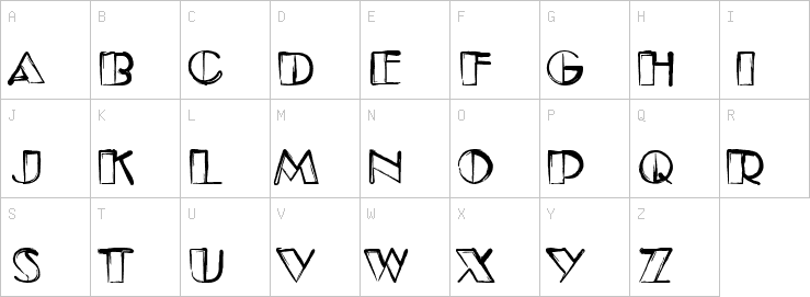 Uppercase characters