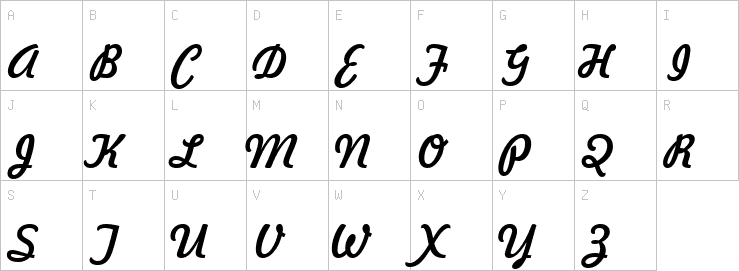 Uppercase characters