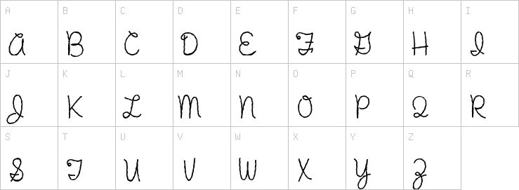 Uppercase characters